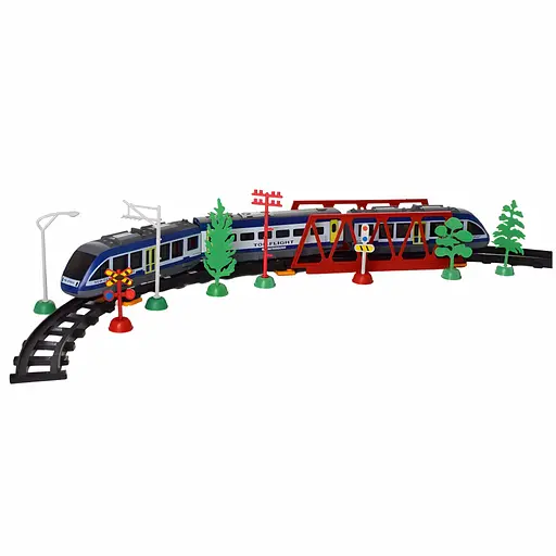 Детская железная дорога Remote Control Express со светом и ручкой управления на 41 деталь (2802Y-1) - фото 2