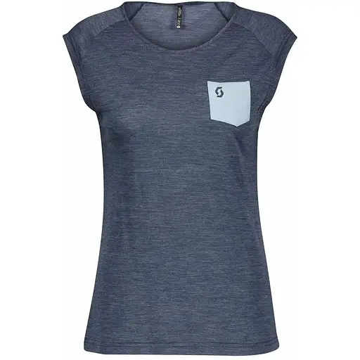 Футболка Scott W Defined Merino L Синяя (1081-280957.0096.008)