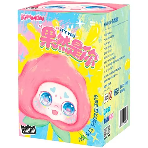Коллекционная мягкая игрушка с кольцом Pop Top Kimmon Потешные фрукты в ассортименте (556101)