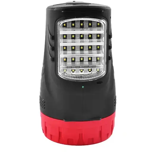 Аккумуляторный фонарь ручной Opera Digital OP-2829TP светодиодный переносной с ручкой и боковой лампой 5 Вт Черный - фото 5