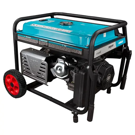 Бензиновий генератор Sigma 7.5/8.0 кВт одно/трифазний, ручний/електро запуск (5710501) - фото 4