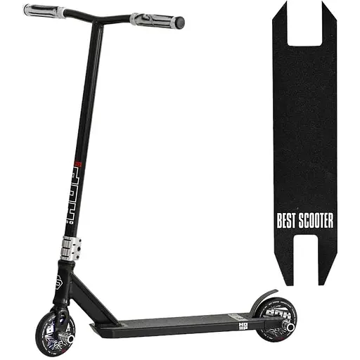 Самокат трюковий Best Scooter Чорний 000254825