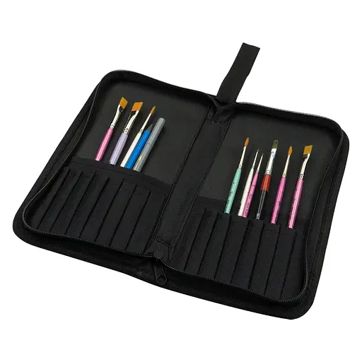 Пенал для пензлів DK ART 13×25 см чорний  - фото 7