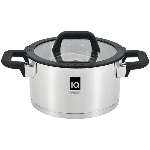 Кастрюля IQ Be Traditional с крышкой 24 см 5.5 л (IQ-2046-24)