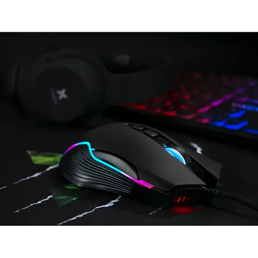 Мышка Vinga MSG-200 Black - фото 6