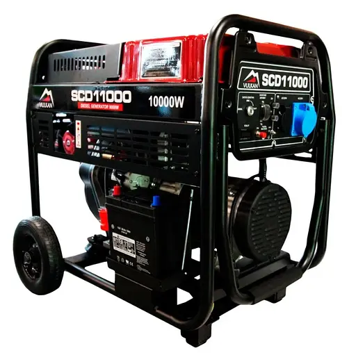 Генератор дизельний Vulkan 9.0 кВт SCD11000 - фото 1