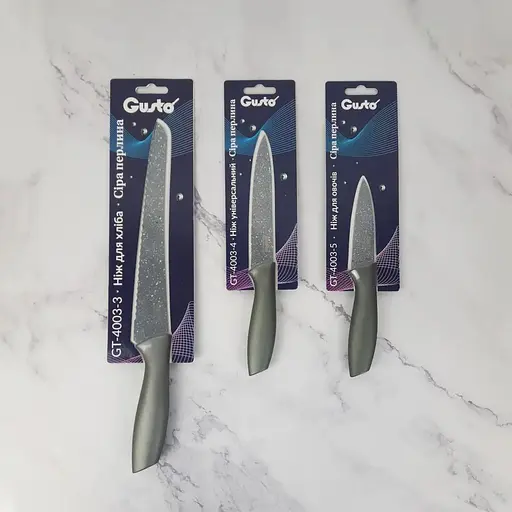 Нож универсальный Gusto Серая жемчужина 12.7 см GT-4003-4 (128567) - фото 2