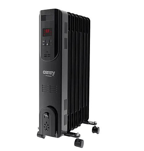 Масляний радіатор з дистанційним керуванням (7 ребер) Camry CR 7812 - фото 2