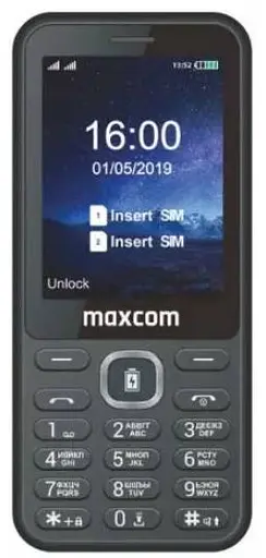 Мобильный телефон Maxcom MM814 Type-C Black - фото 1