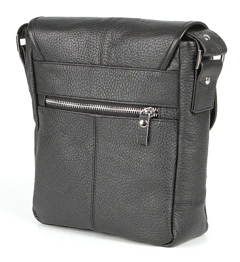Чоловіча шкіряна сумка SHVIGEL 22х23х7 см sum0012636 - фото 3