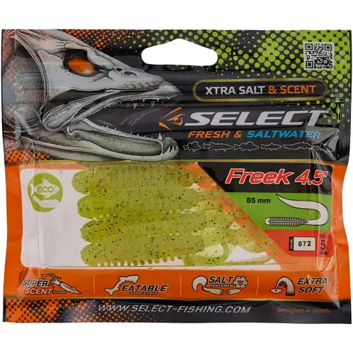 Силикон Select Freek 4.5" #072 (5 шт/уп) - фото 2