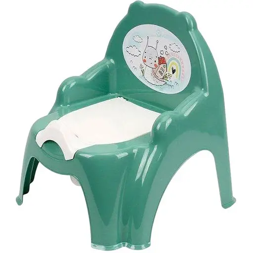 Горщик Technok Toys 1294 зі знімним внутрішнім контейнером 34.5х33.5х30 см зелений
