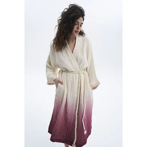 Халат Lotus Home Nitra muslin cherry S/M (svt-2000022351089) - фото 8