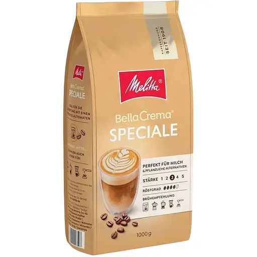 Кофе в зернах Melitta Bella Crema Speciale 1 кг - фото 1