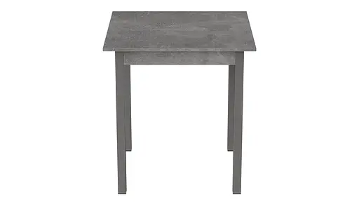 Стіл кухонний Ferrum-decor Дієго 75x80x80 Сірий ДСП Бетон 16мм (FRD-105577) - фото 4