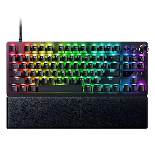Клавіатура Razer Huntsman V3 Pro TKL 8KHz 84key Analog Optical Switch Gen-2 USB-A EN RGB Black (RZ03-05520100-R3M1) - фото 1