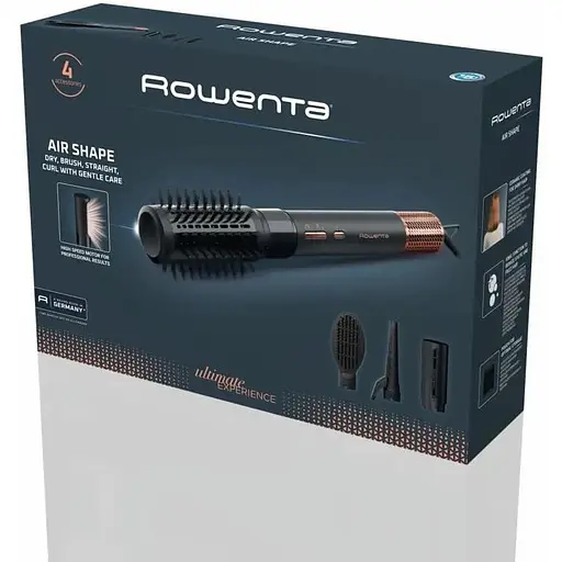 Фен-щетка Rowenta Air Shape 1300 Вт черно-золотая (UB9820E0) - фото 5