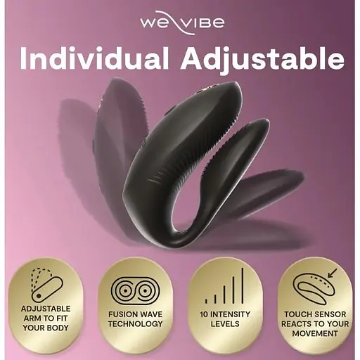 Вібратор We-Vibe Chorus PRO (Black) - фото 12