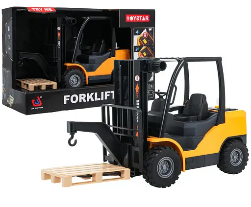 Погрузчик детский вилочный 1:14 с функцией освещения и звука Ramiz