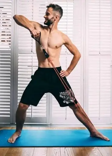 Набір трубчастих еспандерів PowerPlay PP-4102 Expander Set 5 шт. (до 35 кг.) (PP-4102_5set) - фото 3