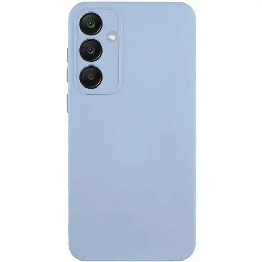 Чехол TPU Getman Liquid Silk Full Camera для Samsung Galaxy S23 FE Голубой / Lilac Blue