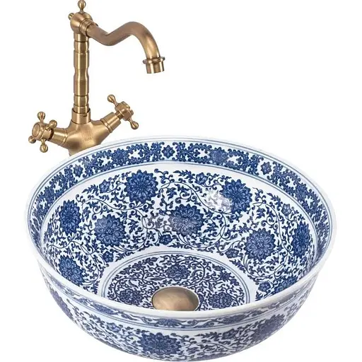 Умивальник Rea Bella накладний REA-U7503, Цветной - фото 1