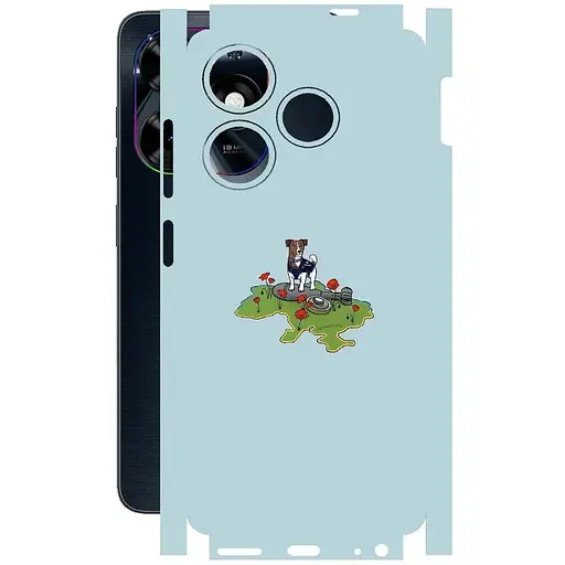 Защитная пленка StatusSKIN для Tecno Spark Go 2024 Корпус Винил Патрон 2 - фото 1