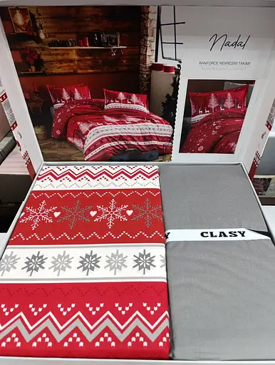 Постільна білизна New Year's Ранфорс Clasy pbe0052063 - фото 2