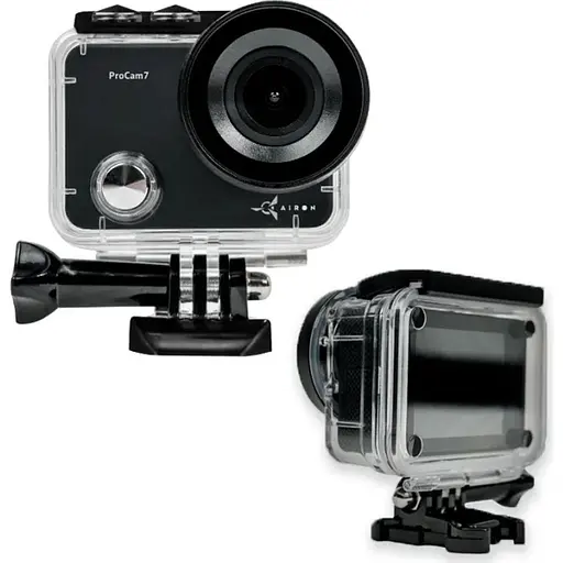 Екшн-камера Airon ProCam 7 Black Kit For Tactical Helmet (4822356754511) [133447] - фото 4