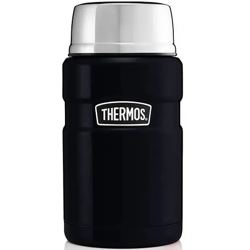 Термос пищевой Thermos Stainless King 710 мл Midnight Blue с ложкой