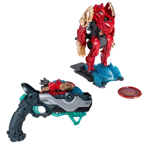 Ігровий набір Screechers Wild! S5 L1 V2  Хелшторм запускач-бластер та машинка-трансформер (KS686112) - фото 3