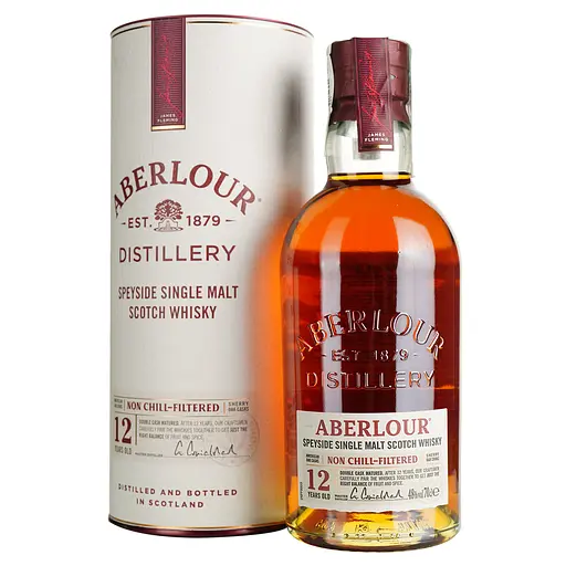 Виски Aberlour Non Chill-Filtered 12 Year Old 48% 0.7 л в подарочной упаковке