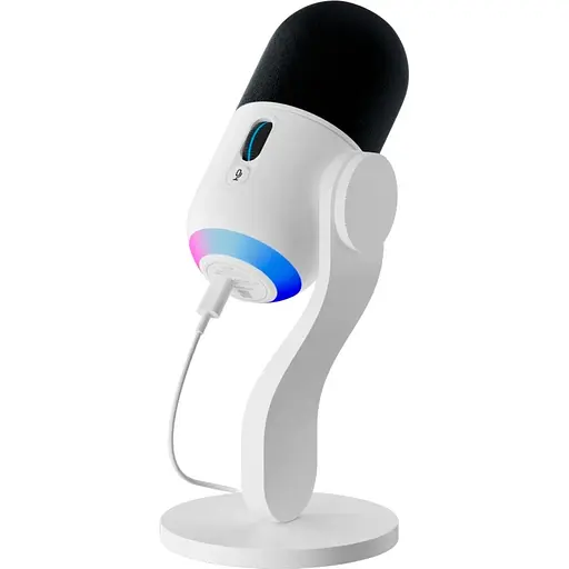 Микрофон Logitech Yeti GX Dynamic RGB White (988-000576) [132847] - фото 5