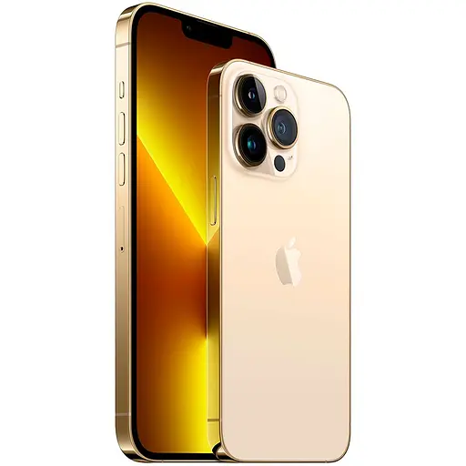Смартфон Apple iPhone 13 Pro Max 128GB Gold Model A2643 (Grade A) Seller Refurbished - фото 2
