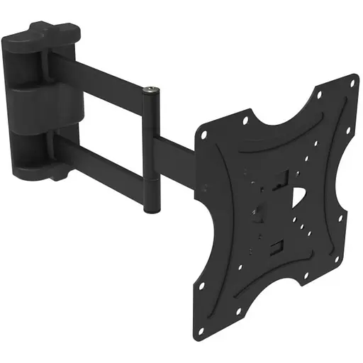 Настенный крепеж LCD/Plasma TV 15-43" Квадо К-42 цвет черный, до 25 кг, VESA: 200x200 мм, наклон: -22º ~ +5º, поворот: до 180 - фото 1