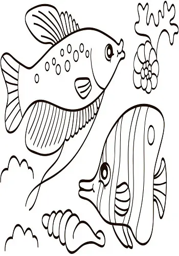 Дитяча водна розмальовка: Море 734010, 8 сторінок - фото 6