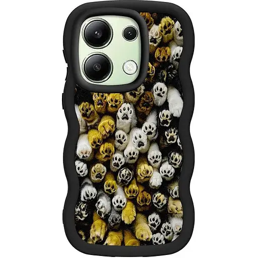 Чохол TPU Cloudy Pictures для Xiaomi Redmi Note 13 5G Paws