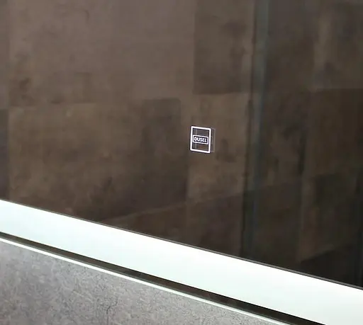 Дзеркало Dusel DE-M3051 75x100CM збільшувальна лінза + сенсорне включення + підігрів+ годинник / температура, Білий - фото 10