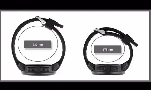 Спортивний чоловічий годинник Skmei 1719 (Чорний з білим) - фото 9