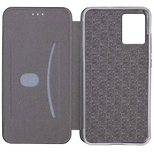 Кожаный чехол-книжка Epik Classy для Xiaomi Redmi 12 Темно-синий - фото 3