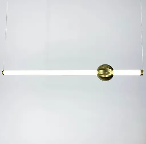 Сучасні підвісні світильники у горизонтальній формі Line.F Колір корпусу Білий - фото 10