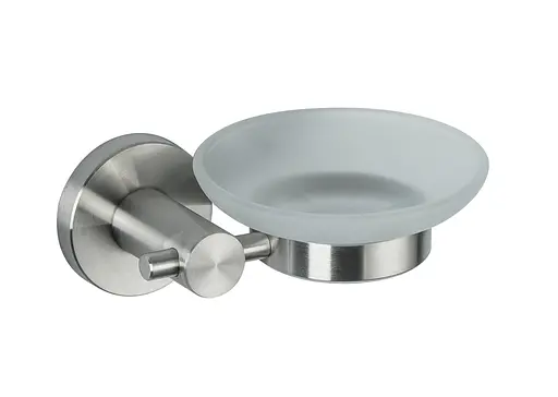 Мыльница/стекло с держателем нержавейка Frap F30102 1/20 - фото 1