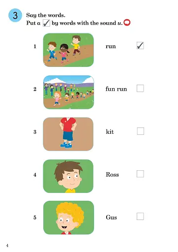 Ladybird Readers Starter A The Fun Run Activity Book - фото 4