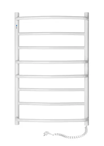 Електрична рушникосушарка Navin Омега 530x800 права 12-015030-5380, Білий, Праве - фото 1