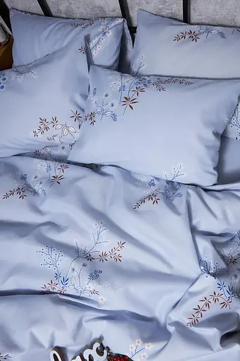 Комплект постельного белья Moon&Star Микросатин Premium Lavender Bliss семейный 143х210х2 наволочки 2х40х60 - фото 2