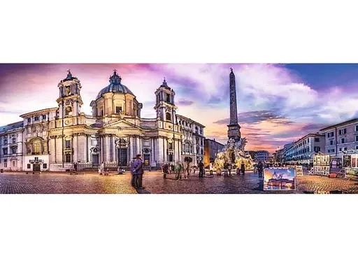 Пазл Trefl П'яцца Навона Рим 500 ел. панорама (29501) - фото 3
