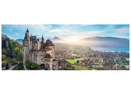 Пазл Trefl Замок Ментон Франція 1000 ел. панорама (29055) - фото 2