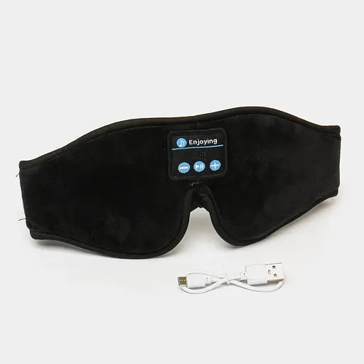 Маска для сну із навушниками Inspire Eye Mask Black (EMack) - фото 5