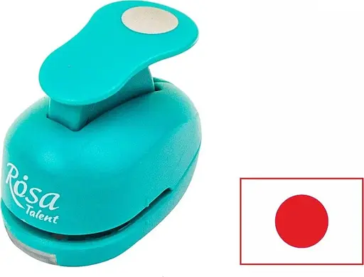 Фігурний діркопробивач Коло 1,6см Rosa Talent - фото 1