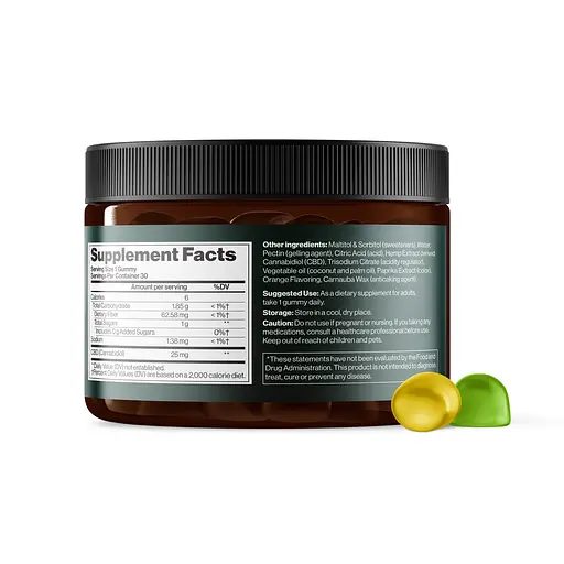 Канабидиол Mind Shi CBD Gummies Full Spectrum Apple & Lemon 750 мг 30 шт. - фото 3